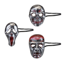  Halloween álarcok, 3 féle jelmez
