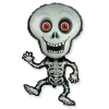  Halloween Csontváz Smile fólia lufi 101 cm