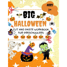  Halloween Cut and Paste Workbook for Preschoolers idegen nyelvű könyv