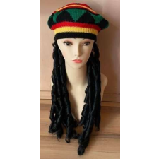  Halloween Farsangi raszta haj és sapka reggae jelmezhez kiegészítő jelmez