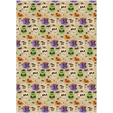  Halloween Habcsók Transzferfólia- Tök és Fejek alapvető élelmiszer