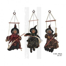  HALLOWEEN HINTÁZÓ BOSZORKÁNY, HANG+MOZGÁS party kellék