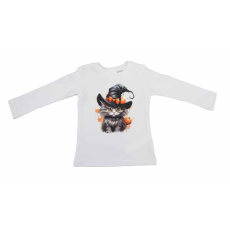  Halloween hosszú ujjú lány póló