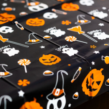 Halloween-i asztalterítő - apró motívumos lakástextília