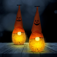 Halloween-i LED-es manó - poliészter - 20 cm - 2 féle 58128 dekoráció