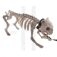  HALLOWEEN KUTYA CSONTVÁZ PÓRÁZON - 43 cm party kellék