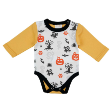 Halloween mintás hosszú ujjú baba body kombidressz, body