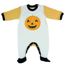 Halloween mintás hosszú ujjú baba rugdalózó - 74-es méret rugdalózó