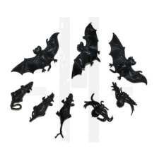  Halloween műanyag állatok - 8 db/csomag party kellék