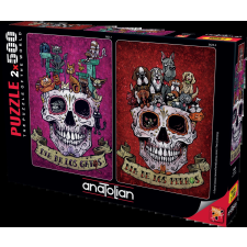  Halloween puzzle szett 2x500 darabos - ANATOLIAN puzzle, kirakós