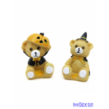 Halloween ruhás maci figura dekorációs kellék