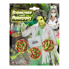  Halloween sebhely készlet 3db jelmez