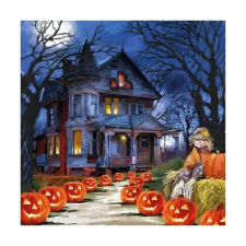  Halloween szellemházas szalvéta - Spooky asztalterítő és szalvéta