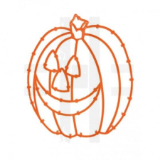  HALLOWEEN TÖK DEKOR - 38 cm party kellék