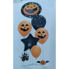 Halloween Tök mintás léggömb lufi készlet dekoráció