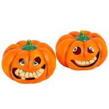  Halloween tök poly LED-es M9,5x12cm dekorációs kellék