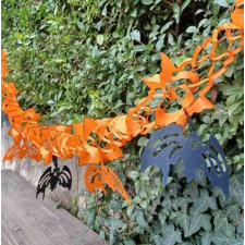 Halloween vagy Farsangi Denevér girland 150cm dekoráció