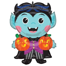  Halloween Vámpír fólia lufi 76 cm party kellék