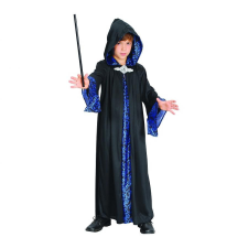 Halloween Varázsló Blue jelmez 110/120 cm party kellék