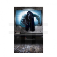  HALLOWEENI FALMATRICA, TÉVÉBŐL KIMÁSZÓ LÁNY party kellék