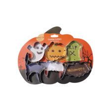  Halloweeni sütikiszúró készlet, 6 részes, fém sütés és főzés