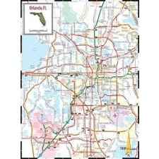 Hallwag Orlando térkép Hallwag térkép