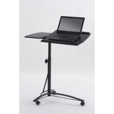 Halmar B14 laptop asztal, notebook asztal, laptoptartó, fekete íróasztal