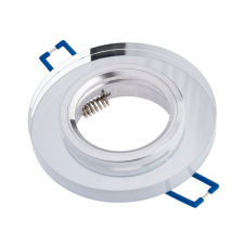  Halogén lámpatest ÜVEG mennyezeti LED GU10 MR16 fix Kerek Ariel átlátszó világítás