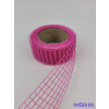  Hálós szalag 4,5cm x 10m - Pink