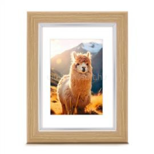 Hama 00193224 Lima 13x18cm tölgy műanyag képkeret (HAMA_00193224) dekorációs kellék