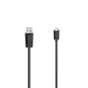 Hama 00200609 USB kábel 3 M USB 2.0 Micro-USB A USB A Fekete (200609)