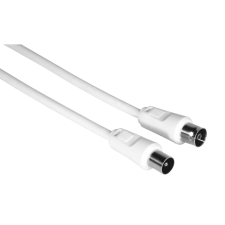 Hama 00205030 koax kábel 5 M Koaxális Fehér (205030) kábel és adapter
