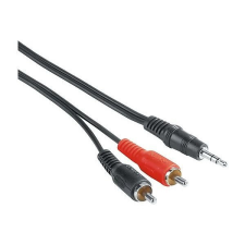 Hama 00205107 25db/csg 5,0m eco 3,5mm jack-2rca összekötőkábel kábel és adapter