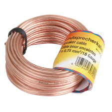 Hama 00205141 audio kábel 10 M Réz, Átlátszó (205141) kábel és adapter