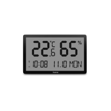 Hama 00222232 Lombok Hő- és Páratartalom mérő - Fekete (00222232) időjárásjelző