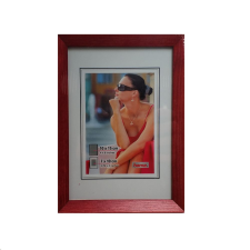 Hama 172642 "Eva" fa keret 10x15 cm-es bordó (172642) fényképkeret
