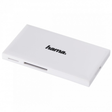Hama 181017, USB 3.0 SUPERSPEED "SLIM" MULTI KÁRTYAOLVASÓ, FEHÉR (181017) kártyaolvasó