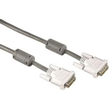 Hama - 1,8m dual link DVI-DVI kábel kábel és adapter
