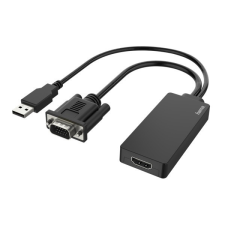 Hama 200342 FIC VGA HDMI adapter + USB kábel és adapter