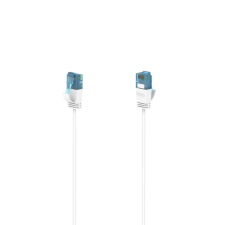 Hama 200689 Flexi-Slim CAT6a, 10Gbit/s, U/UTP patchkábel 1.5m fehér kábel és adapter
