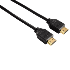 Hama 205002 HDMI - HDMI 1.4 Kábel 1.5m - Fekete kábel és adapter