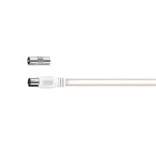 Hama 205218 FIC fehér 1,5m FM antenna kábel kábel és adapter