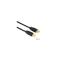 Hama 3,0M Aranyozott USB Kábel kábel és adapter