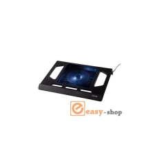 Hama 53070 "NCP-75" fekete 17"-ig notebook hűtő laptop kellék