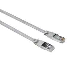 Hama CAT5E F/UTP patchkábel 3m - Szürke kábel és adapter