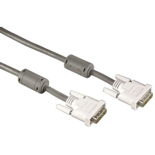 Hama DVI - DVI összekötő kábel, Dual Link 1.8m (45077) kábel és adapter
