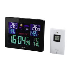Hama "EWS-1400" színes kijelzős időjárás állomás - 186306 időjárásjelző