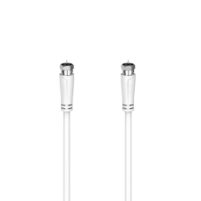 Hama F-Plug - F-Plug antennakábel 90dB fehér 3m (205064) kábel és adapter