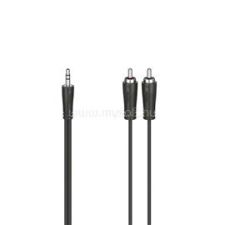 Hama FIC 3,5mm jack-2rca 3m összekötőkábel (HAMA_205111) kábel és adapter