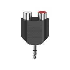 Hama FIC 3,5mm Jack-2Rca audio adapter (205187) audió/videó kellék, kábel és adapter